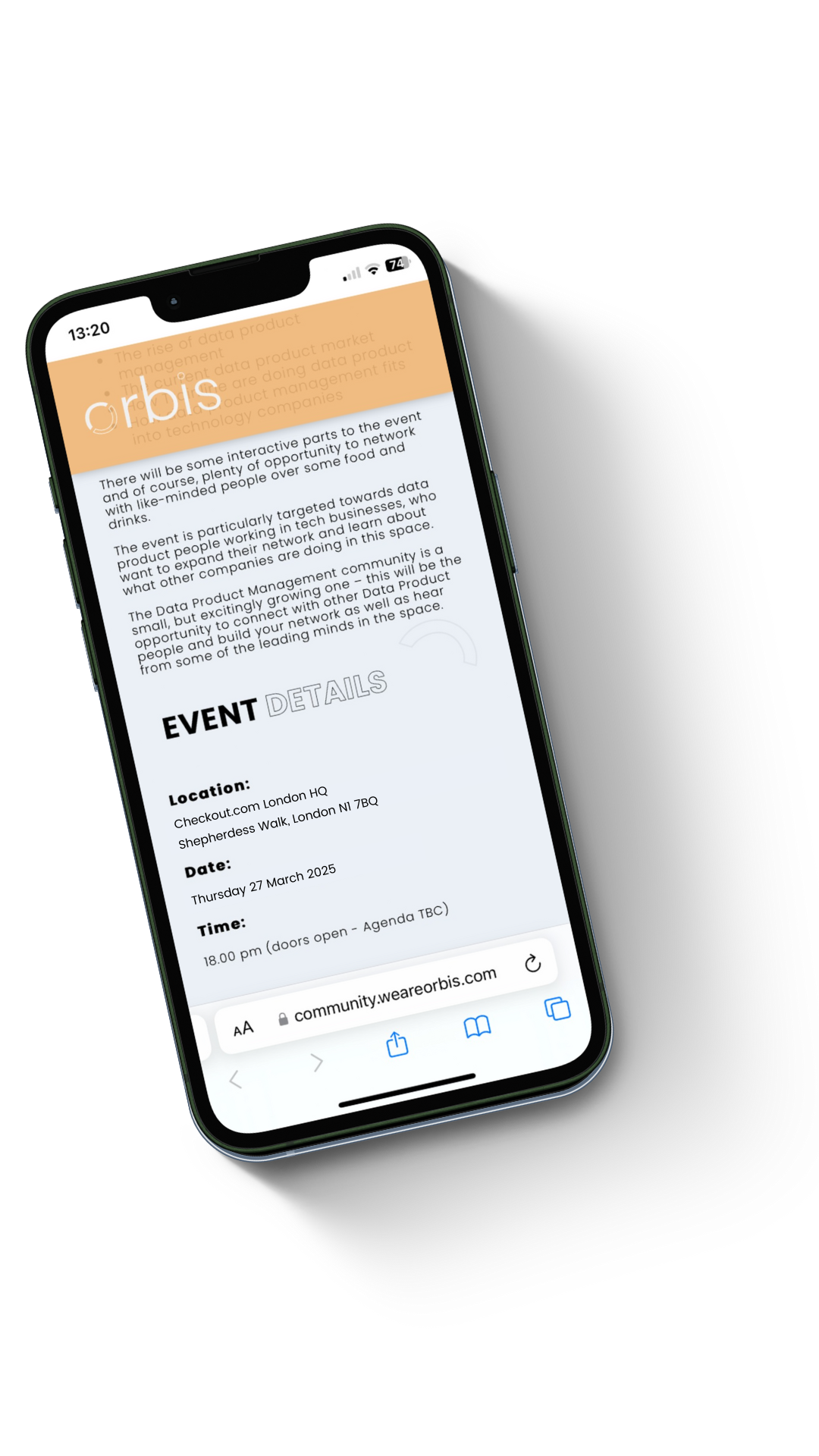 Copy of data product event promo post